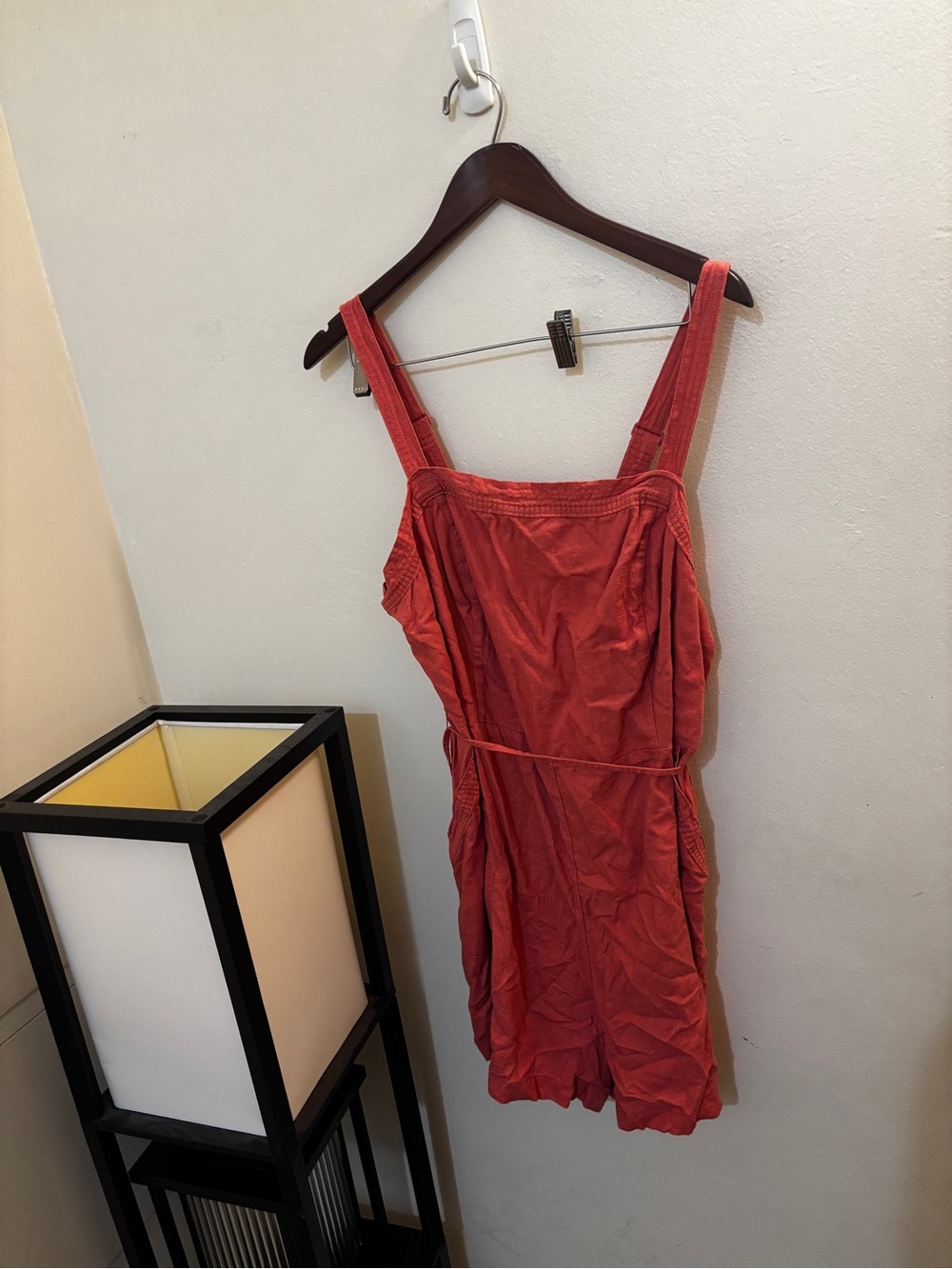 Old Navy Coral Sleeveless Romper